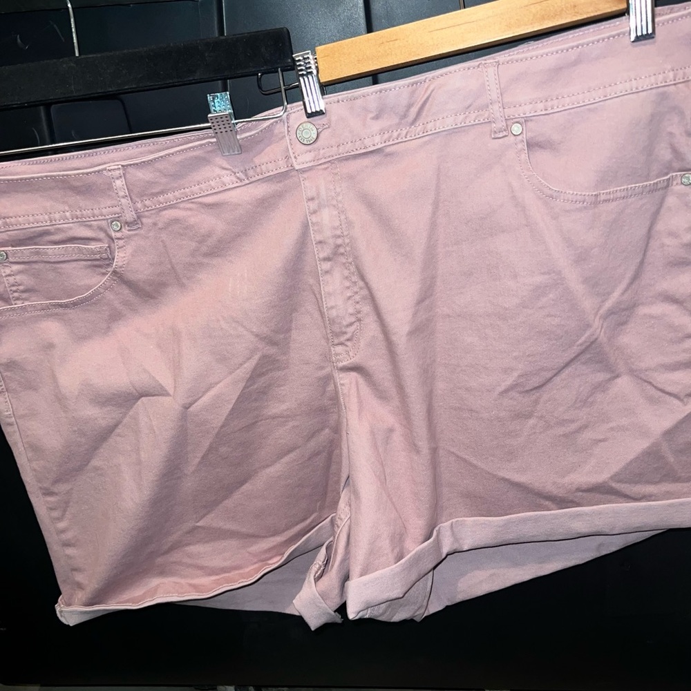 Cato mauve Pink Denim Shorts